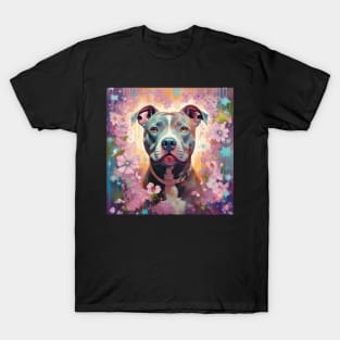 Staffy Painting T-Shirt